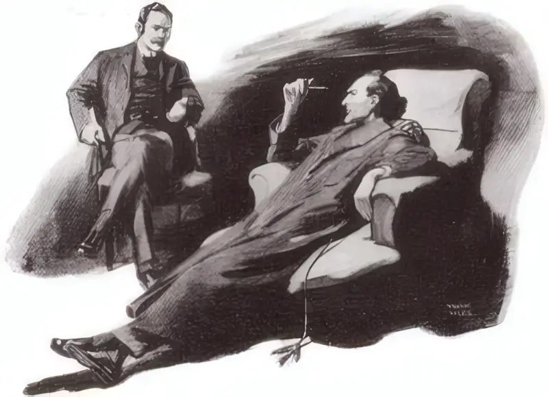 “CUT OUT THE POETRY, WATSON,” SAID HOLMES SEVERELY.