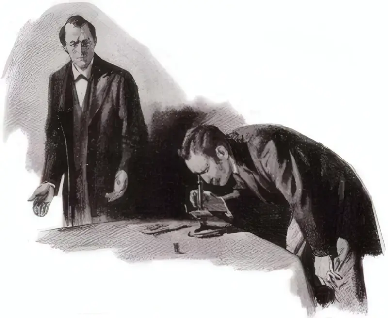 “IT IS GLUE, WATSON,” SAID HE.