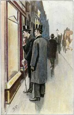 FOLLOWING HIS GAZE I SAW THE PICTURE OF A REGAL AND STATELY LADY IN COURT DRESS.