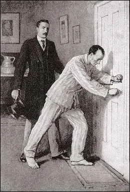 I HEARD THE SHARP SNAP OF A TWISTED KEY.