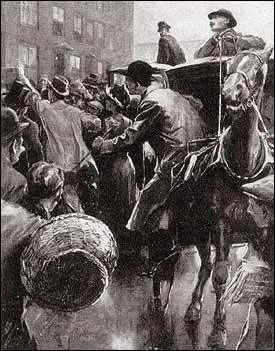 HOLMES DARTED FORWARD AND BARRED THEIR WAY.
