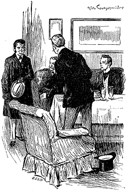 LESTRADE STOOD IN THE CENTRE OF THE ROOM, FUMBLING NERVOUSLY WITH HIS HAT AND UNCERTAIN WHAT TO DO