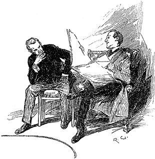 "Didn't I tell you so when we started?" cried Sherlock Holmes with a laugh